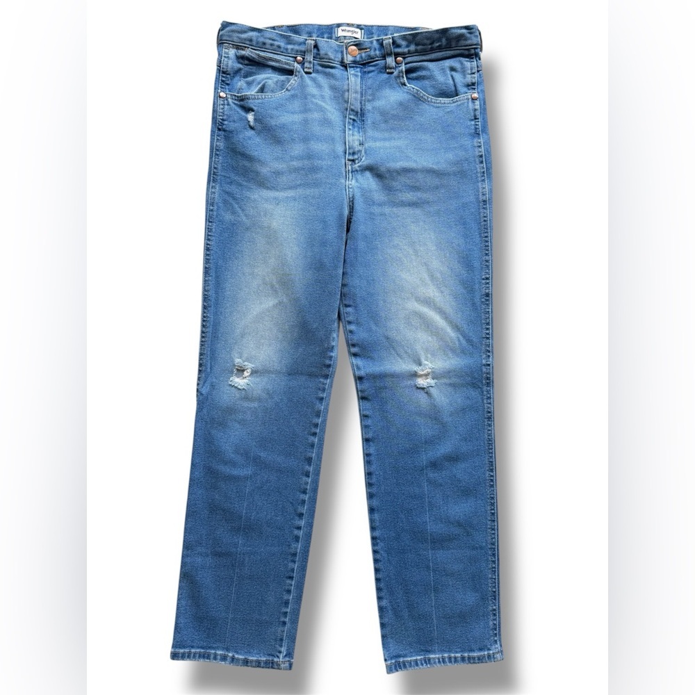 Wrangler Heritage Fit Jeans Medium Wash Women’s Size 30 - Picture 2 of 16